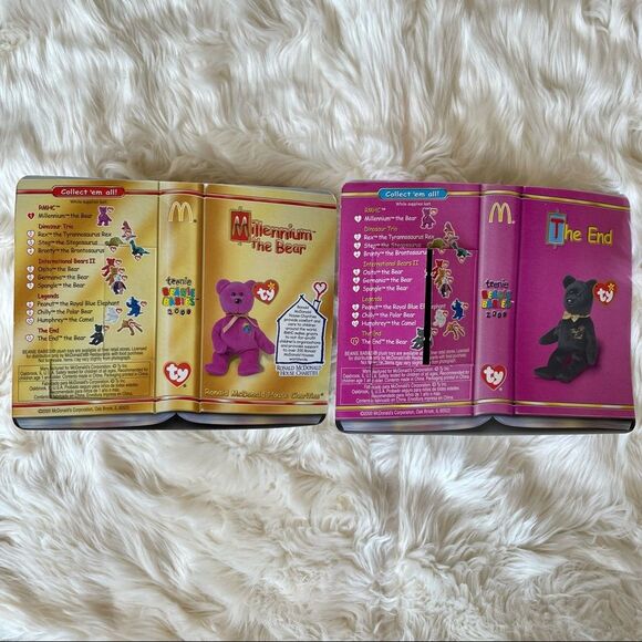Complete Set McDonald’s Ty Teenie Beanie Babies 2000 - Picture 9 of 11